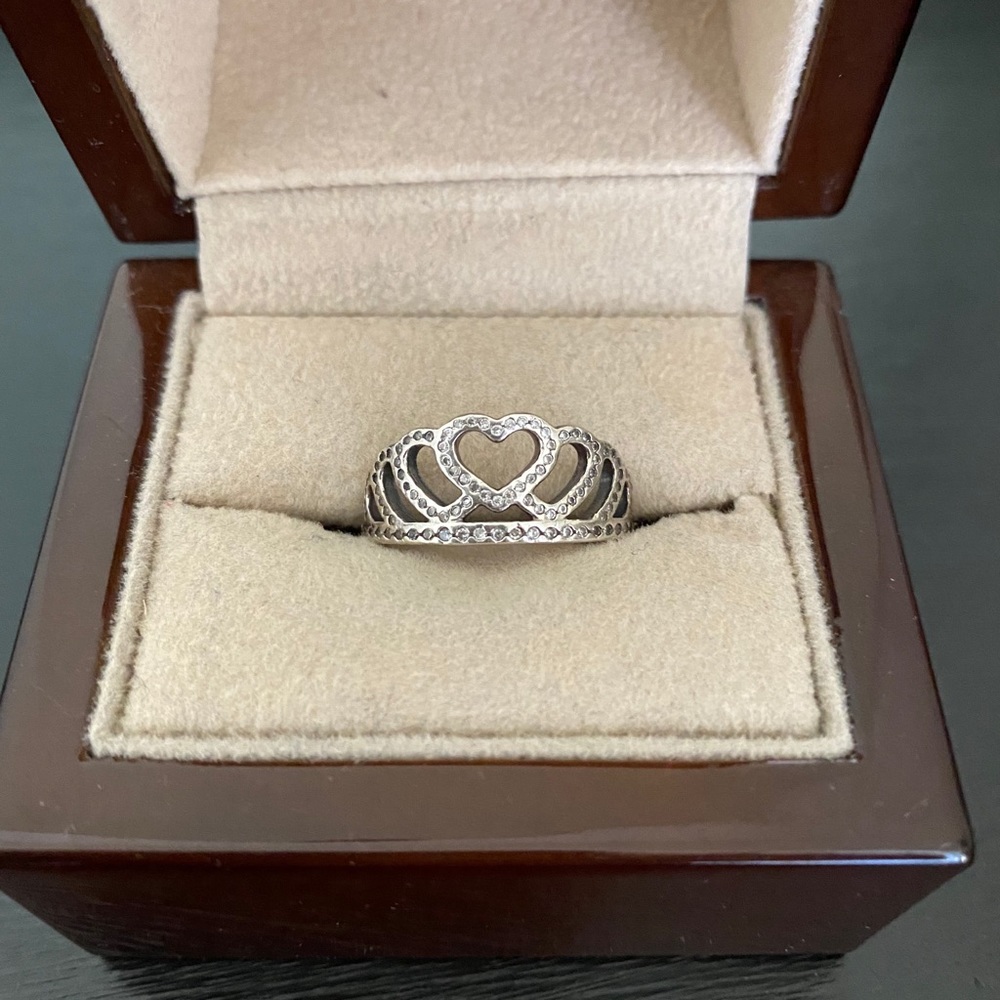 Authentic Pandora “My Princess” Tiara Ring
